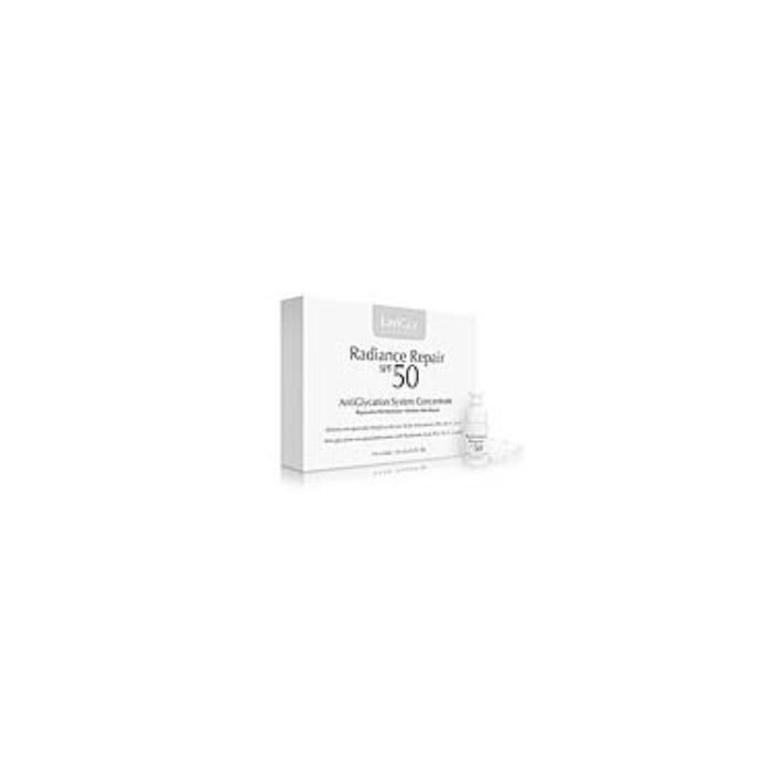 LAVIGOR Radiance Repair Spf 50 14X4Ml. Concentrado facial reparador anti-edad con ácido hialurónico y vitamina C