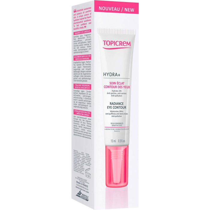 Topicrem Hydra + Radiance Eye Contour