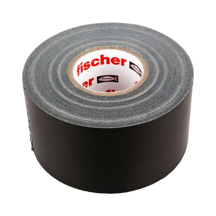 Fischer 5609031 Cinta americana negra 48 mm x 25 m