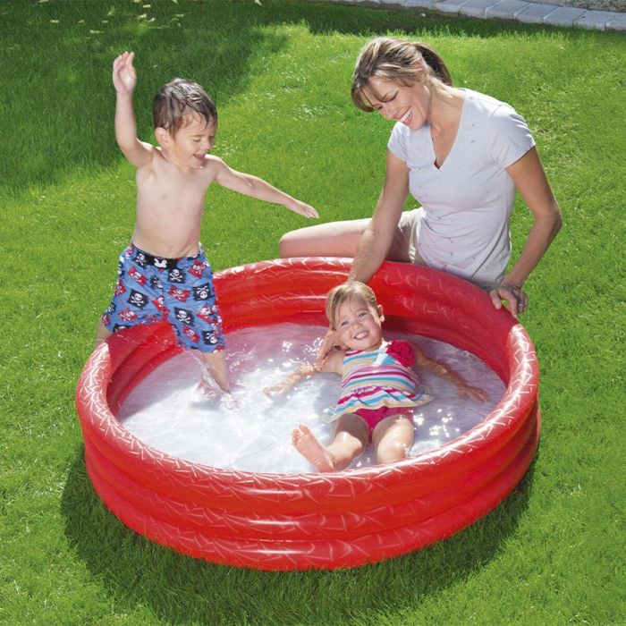 Bestway Piscina Hinchable Infantil 3 Aros Eco Color Surtido 122x25 cm +2 Años Jardin 51025 2