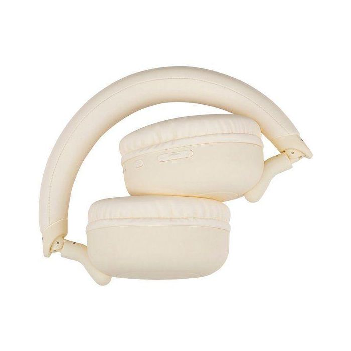 Grundig Auricular Diadema ANC con Cancelación de Ruido, Color Crema