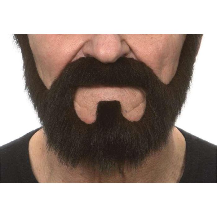 Barba y bigote adulto talla única 1 Barba y bigote adulto talla única 1
