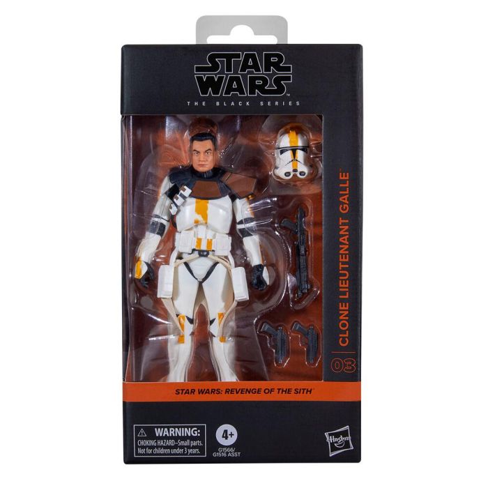 Hasbro Figura Clone Lieutenant Galle Star Wars La Venganza de los Sith 15cm Articulada 0 Hasbro Figura Clone Lieutenant Galle Star Wars La Venganza de los Sith 15cm Articulada 0