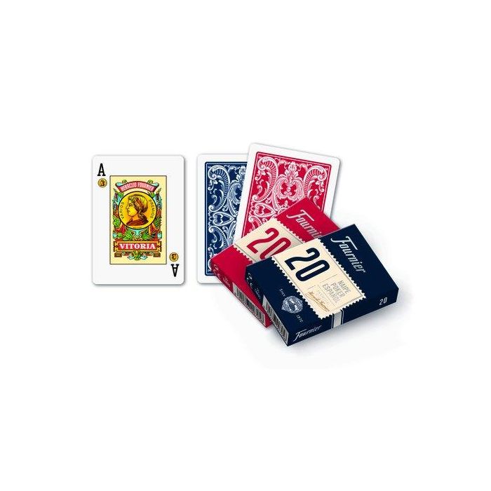Fournier Baraja Poker Español Nº20/55 Cartas (3 Joker) Estuche Cartulina