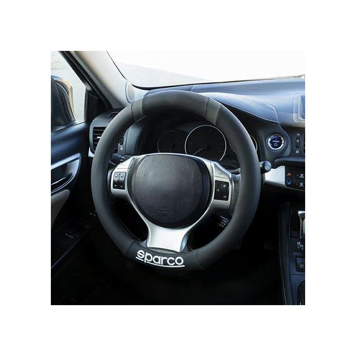 SPC Funda Volante Base Plana Negro-Gris 37 cm SPC1114GR 0 SPC Funda Volante Base Plana Negro-Gris 37 cm SPC1114GR 0