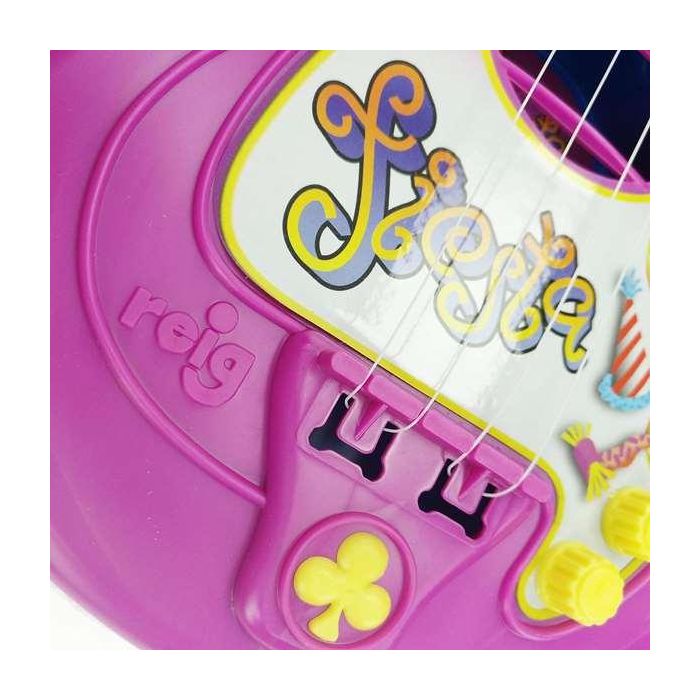 Reig Guitarra Eléctrica Fiesta 4 Cuerdas 56x18x4 cm 4