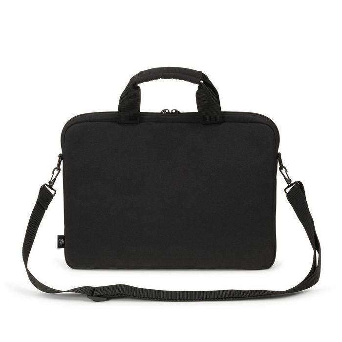 Dicota Slim Case ONE 13-14.1" Negro - Funda Portátil Acolchada con Bolsillo y Correa PET Reciclado 1 Dicota Slim Case ONE 13-14.1" Negro - Funda Portátil Acolchada con Bolsillo y Correa PET Reciclado 1