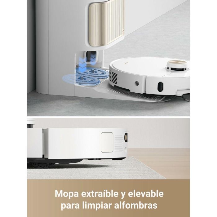 Dreame DRE1726072460171 Robot Aspirador L40 Ultra, Mopa Extraíble y Elevable, Cepillo Lateral Extensible, 11.000 Pa Succión 4