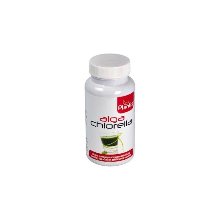 Plantis Chlorella 90 Cápsulas - Regula Tránsito Intestinal, Fortalece Cabello y Uñas
