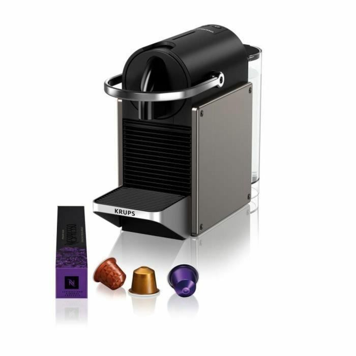 Cafetera Nespresso Krups Pixie Titanio YY5290FD