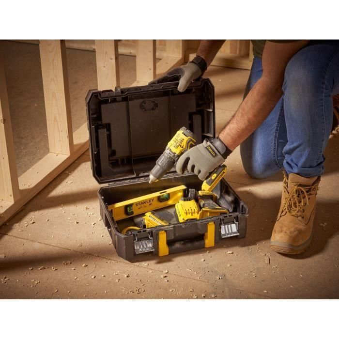 Estuche PRO-STACK - STANLEY FATMAX - FMST1-71967 - Asa grande con organizador - 14 L 3 Estuche PRO-STACK - STANLEY FATMAX - FMST1-71967 - Asa grande con organizador - 14 L 3
