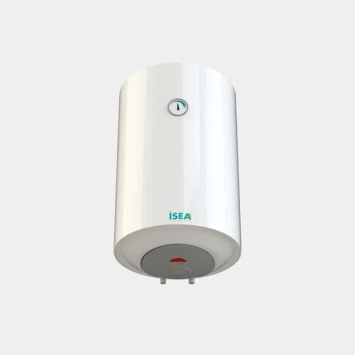 ISEA Swing Calentador de agua eléctrico 100 litros - Resistencia de cobre por inmersión en caliente - Ánodo de magnesio - Vertical