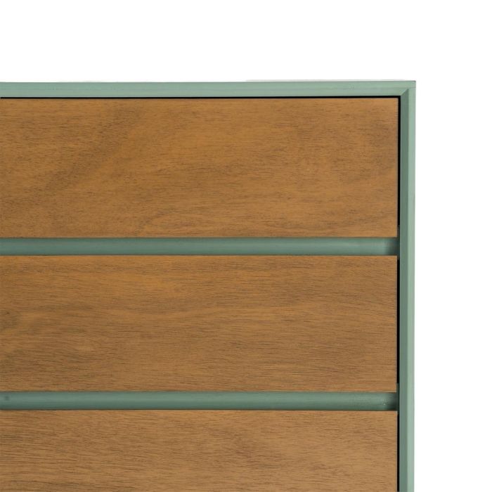 Cómoda Verde Dm Dormitorio 75 X 35 X 75 cm