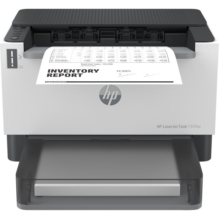 HP Impresora Laser Monocromo LaserJet Tank 1504w Wi-Fi Dual Band, Impresión Económica Hasta 5000 Páginas con Carga Inicial 1
