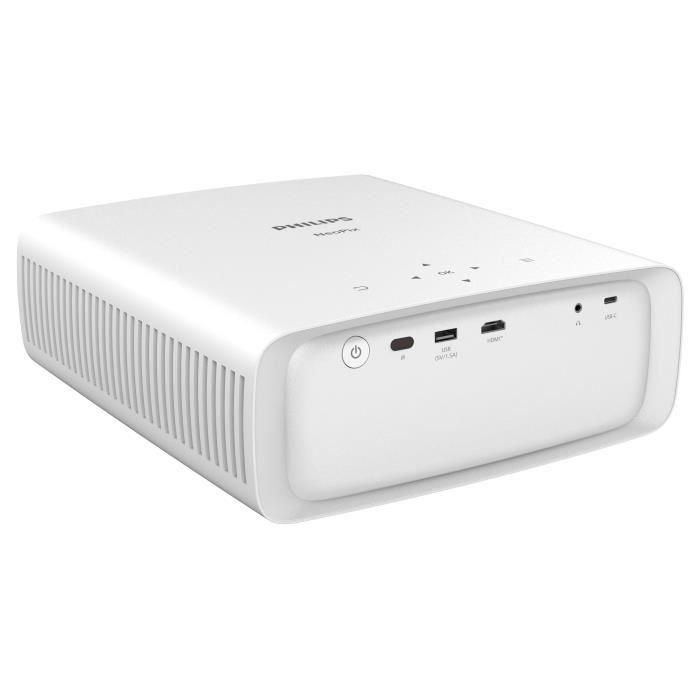 Philips PHI1725153688087 Proyector de Video Smart Full HD 1080p NeoPix 550 con 500 Lúmenes y Pantalla de hasta 100 Pulgadas 1 Philips PHI1725153688087 Proyector de Video Smart Full HD 1080p NeoPix 550 con 500 Lúmenes y Pantalla de hasta 100 Pulgadas 1