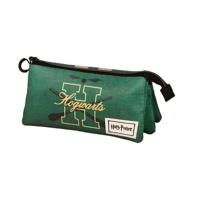 Karactermania Harry Potter Ptodo. Triple Eco Howa Estuche Portatodo 11x23x7cm Repelente a Líquidos Material Reciclado 1