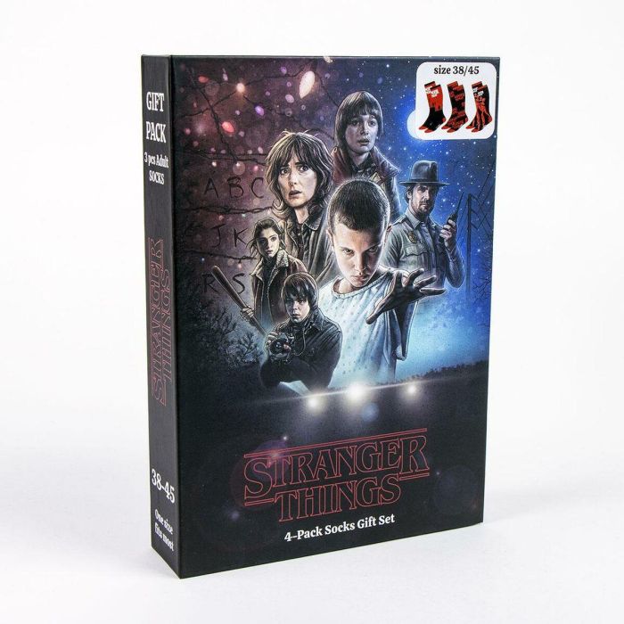 Pack calcetines 3 piezas stranger things t3845:tu 38/45 6 Pack calcetines 3 piezas stranger things t3845:tu 38/45 6