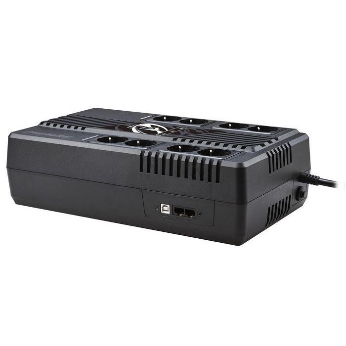 PowerWalker 600VA / 360W, 170-280 V AC, 50-60Hz, 1x 12V/7Ah, 8x CEE 7/5, 200x100x345 mm 1 PowerWalker 600VA / 360W, 170-280 V AC, 50-60Hz, 1x 12V/7Ah, 8x CEE 7/5, 200x100x345 mm 1