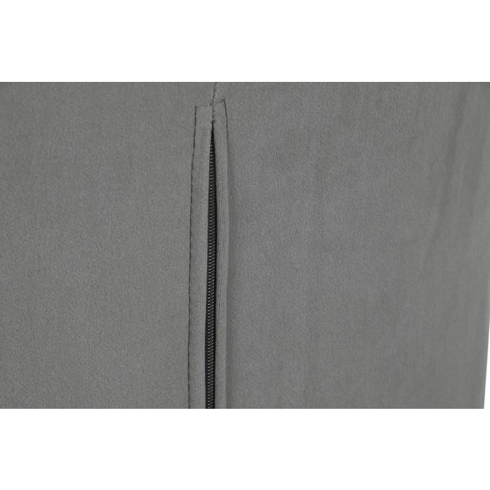 DKD Home Decor Silla Glam Gris Claro Dorado 49 x 84 x 54 cm (2 Unidades) 6 DKD Home Decor Silla Glam Gris Claro Dorado 49 x 84 x 54 cm (2 Unidades) 6