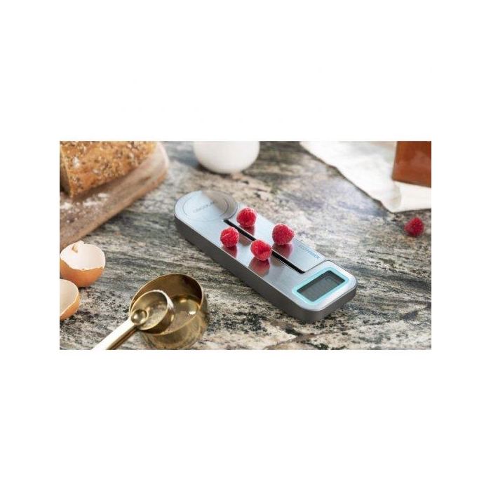 Cecotec 04142 Báscula de Cocina Electrónica Digital, 5 kg, Precisión 1g, Plata 3 Cecotec 04142 Báscula de Cocina Electrónica Digital, 5 kg, Precisión 1g, Plata 3