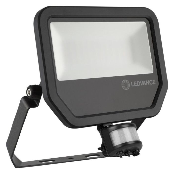 Ledvance LVE-4058075460997 Foco Proyector LED 50W 5500Lm 3000K Blanco Cálido IP65 con Sensor de Movimiento y Luz 100x100º