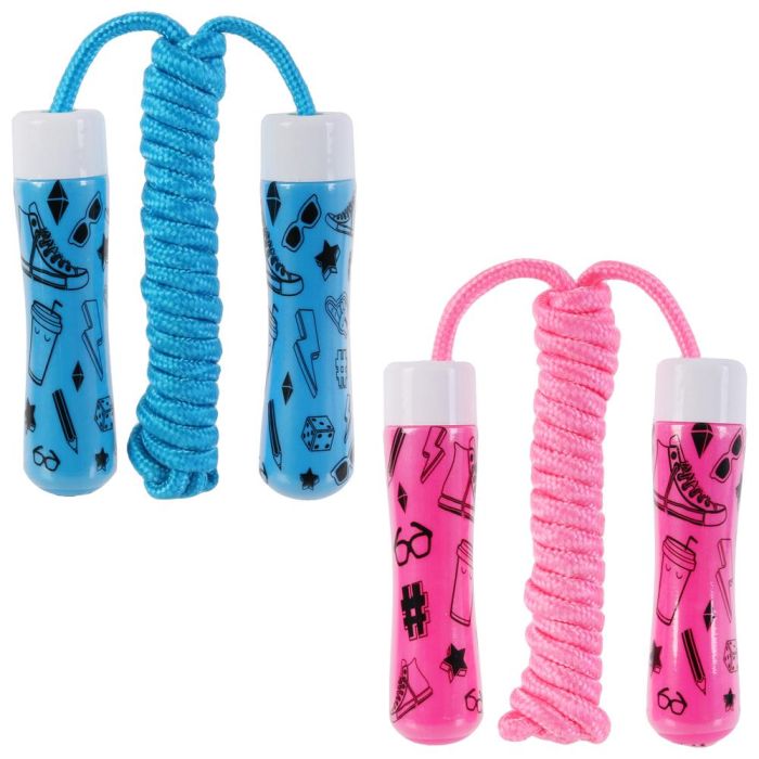 Jeux 2 momes Cuerda Saltar / Comba Rosa, Azul 2 Metros Para Niños Mayores de 3 Años Colección Seche Pleure 2 Jeux 2 momes Cuerda Saltar / Comba Rosa, Azul 2 Metros Para Niños Mayores de 3 Años Colección Seche Pleure 2