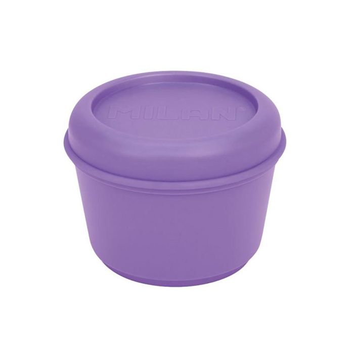 Milán Recipiente para alimentos redondo Sunset 0.25 l violeta, apto microondas, congelador y lavavajillas, BPA free Milán Recipiente para alimentos redondo Sunset 0.25 l violeta, apto microondas, congelador y lavavajillas, BPA free