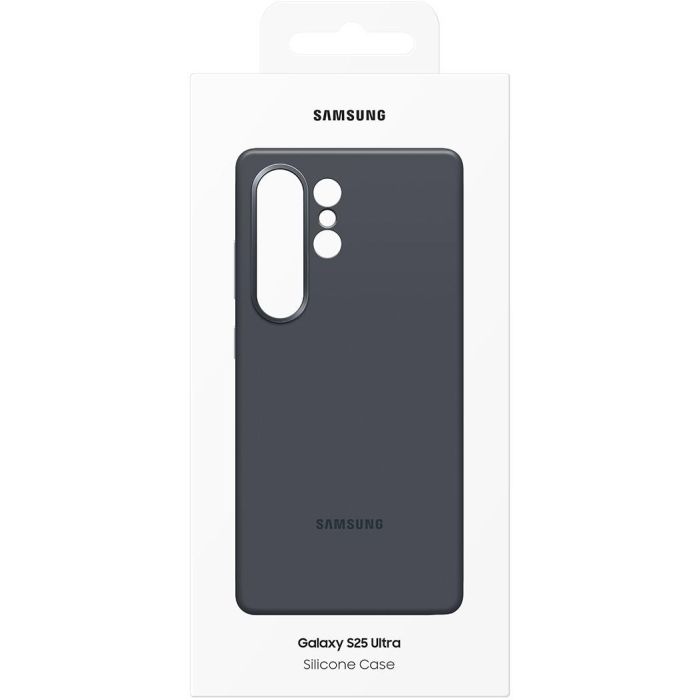 Samsung EF-PS938CBEGWW Funda de Silicona para Galaxy S25 Ultra, 17,5cm (6.9"), Negra, Resistente a golpes y arañazos 2