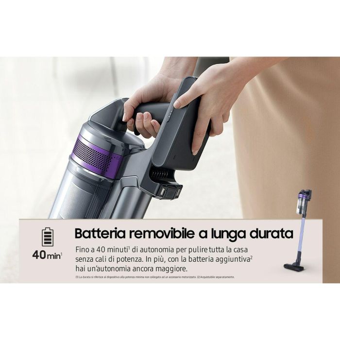 Aspirador Escoba Samsung VS15A6031R4/ET 150 W 27 Aspirador Escoba Samsung VS15A6031R4/ET 150 W 27