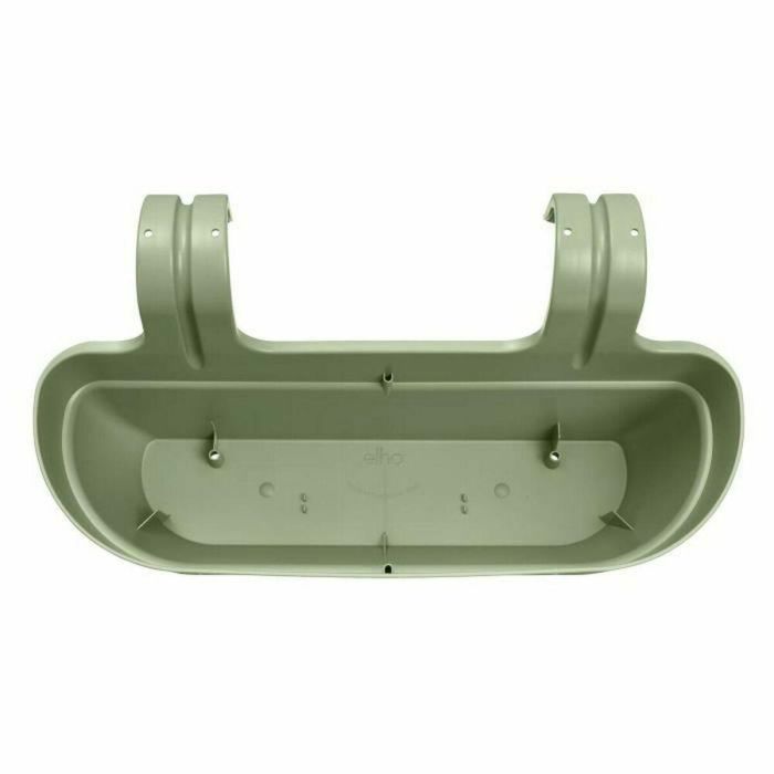 Elho Maceta Vibia Campana Easy Hanger, Verde pistacho, para balcón exterior, L 24,1 x P 46 x H 26,5 cm Elho Maceta Vibia Campana Easy Hanger, Verde pistacho, para balcón exterior, L 24,1 x P 46 x H 26,5 cm