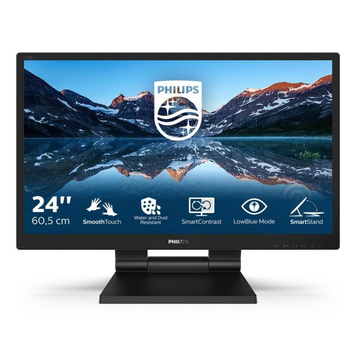 Philips 242B9T Monitor Táctil de 23.8" Full HD IPS con Respuesta Táctil Fluida y Resistencia IP65 en Negro 1