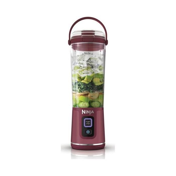 Ninja Blast BC151EUCR Batidora Portátil Inalámbrica Personal, Recargable, para Smoothies y Bebidas Frías