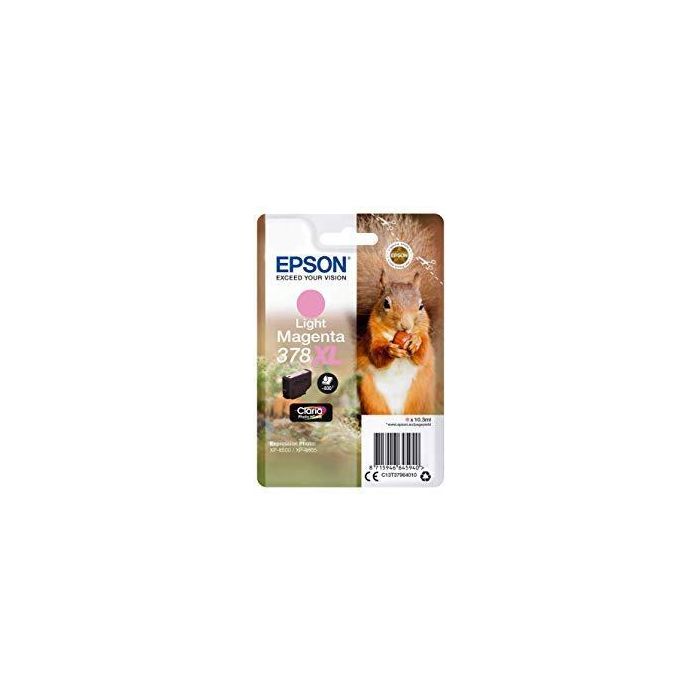 Epson Tinta Magenta Claro Xp-8500, 8505, 15000 - Nº 378XL Claria Photo Hd Epson Tinta Magenta Claro Xp-8500, 8505, 15000 - Nº 378XL Claria Photo Hd