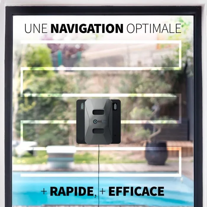 Eziclean Robot Lavacristales Windobot S6 ULTRA - Todas las Superficies - Cable 5m 3