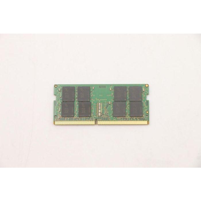 Lenovo 32GB DDR4 SODIMM memory module, 3200MHz speed, 260-pin interface, optimized for servers and workstations. 1 Lenovo 32GB DDR4 SODIMM memory module, 3200MHz speed, 260-pin interface, optimized for servers and workstations. 1