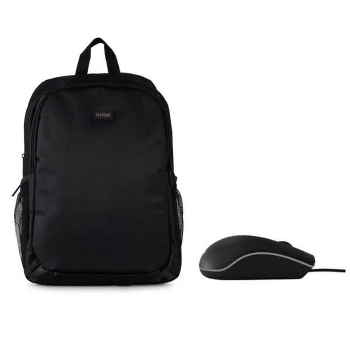 Mochila para Portátil Nilox Negro Multicolor 1