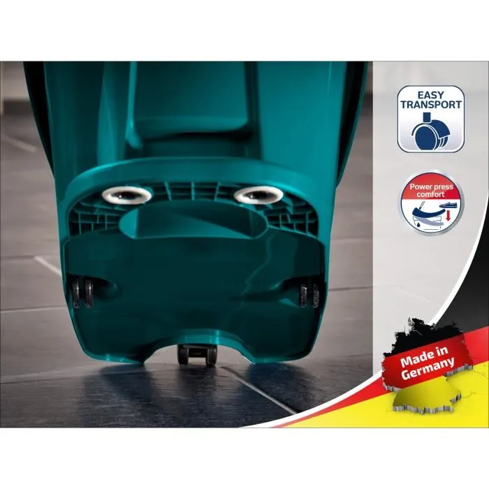 Leifheit Cucharón Essore Profi con Ruedas y Asa de Transporte - Escurridor por Presión de Pie 1