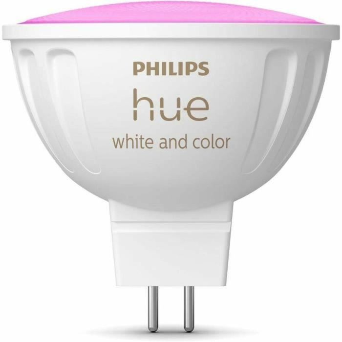 Philips Hue PHI1708426701291 Bombilla Conectada MR16 Luz Blanca y de Colores, Compatible con Bluetooth, App y Voz