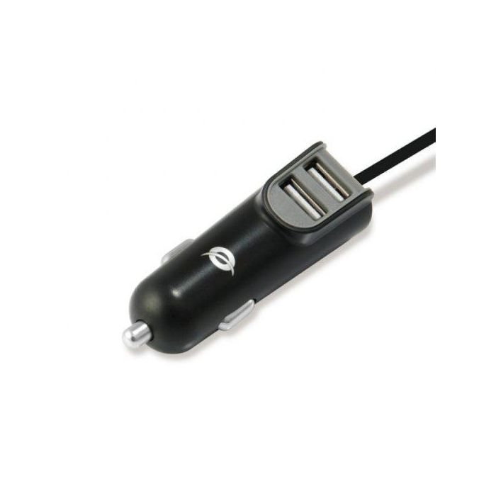 Conceptronic Cargador Coche Carden05B USB 3.1A con Cable USB-C, 2 Puertos, Compatible con Smartphones, Tablets y más 1 Conceptronic Cargador Coche Carden05B USB 3.1A con Cable USB-C, 2 Puertos, Compatible con Smartphones, Tablets y más 1