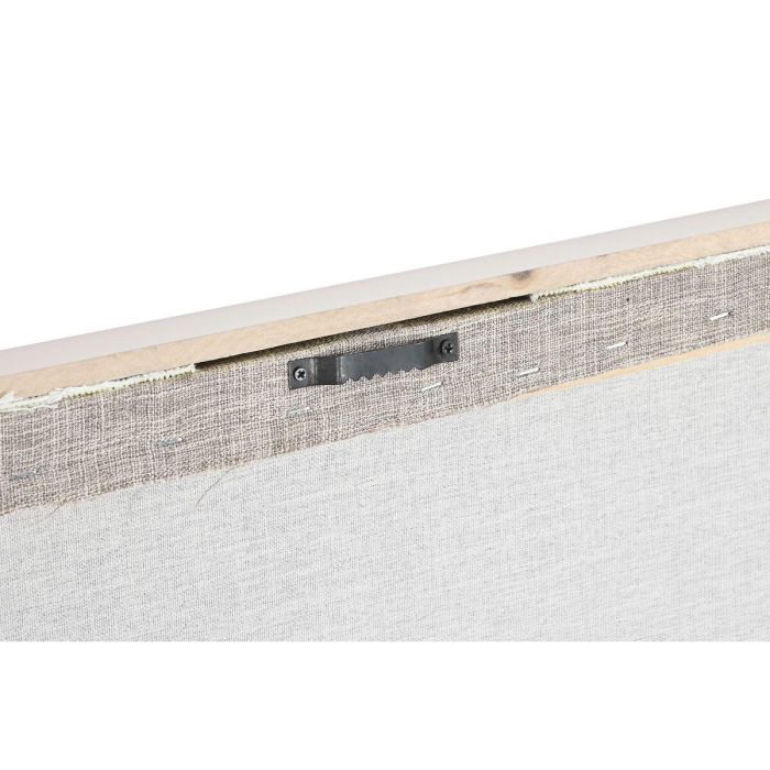 Cuadro Moderno DKD Home Decor Blanco Beige 3 x 80 x 80 cm (2 Unidades) 1