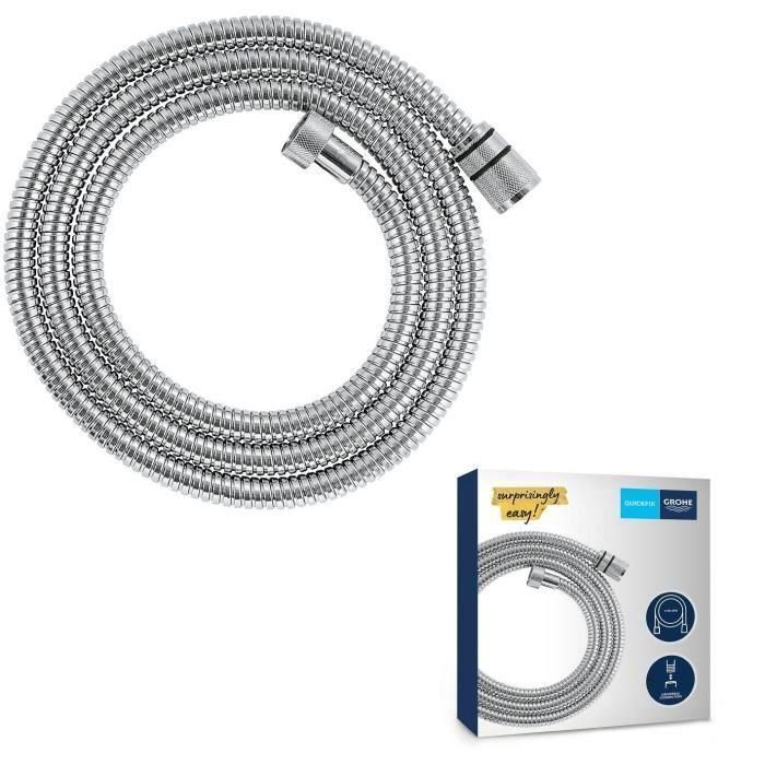 Grohe 22100000 Manguera de Ducha VitalioFlex de Metal - 1,75 m 2