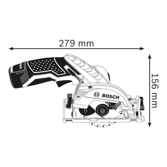 Sierra circular GKS 12V-26 2x3.0Ah L-BOXX BOSCH 5 Sierra circular GKS 12V-26 2x3.0Ah L-BOXX BOSCH 5