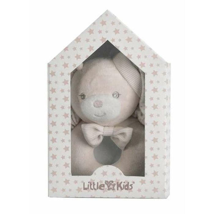 Sonajero osito sweet estrellas 16 cm beig caja casita 1