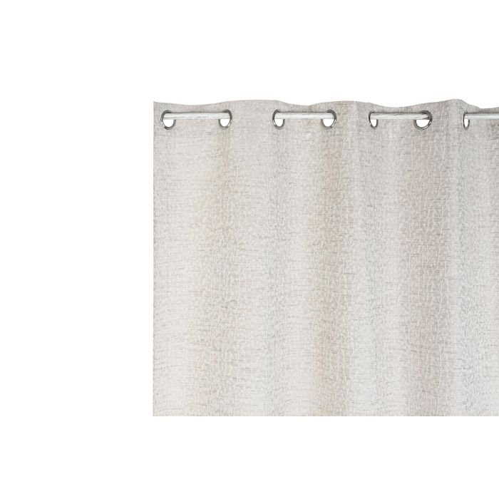 Cortina Tradicional DKD Home Decor Beige 260 x 260 x 140 cm 2