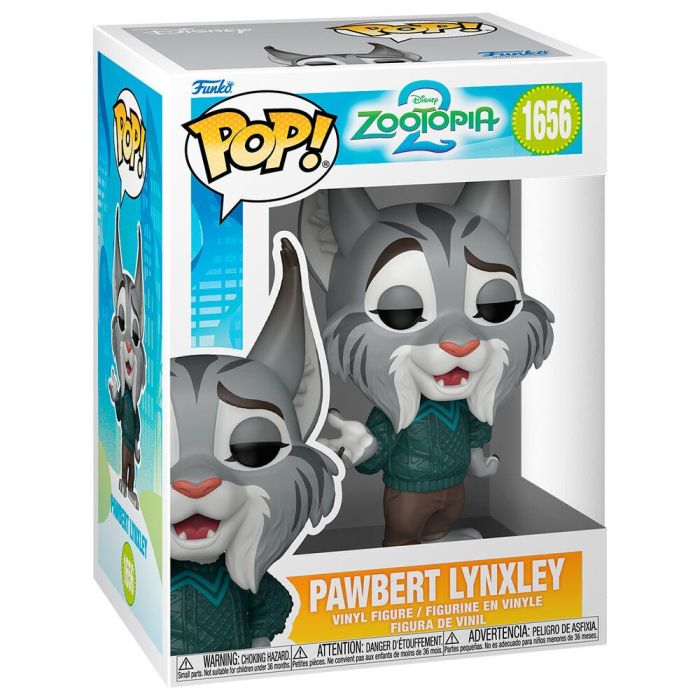 Figura POP Disney Zootropolis 2 Pawbert Lynxley 1 Figura POP Disney Zootropolis 2 Pawbert Lynxley 1
