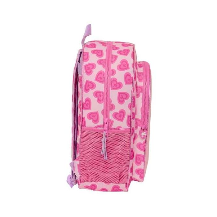 Safta Mochila Adaptable Carro Barbie Love 33x42x14cm 4 Safta Mochila Adaptable Carro Barbie Love 33x42x14cm 4