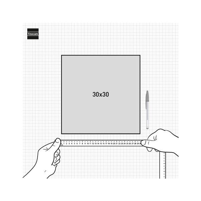 Finocam Calendario de Pared 30x30 cm Mv Neutro 2026 – Anual con Espacio para Escribir y Planificar, con Festivos Internacionales 3