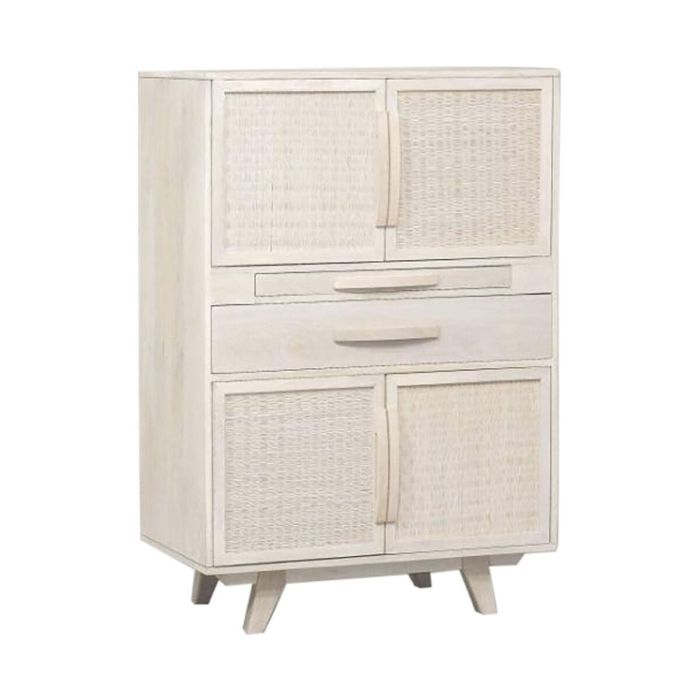 Mueble Bar Romantico DKD Home Decor Blanco Roto 40 x 123 x 85 cm 1