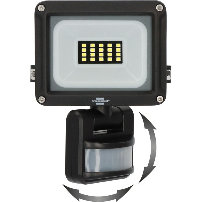 Foco LED Brennenstuhl JARO D 50 W 5800 Lm Negro Detector de Movimiento (6500 K) 8 Foco LED Brennenstuhl JARO D 50 W 5800 Lm Negro Detector de Movimiento (6500 K) 8