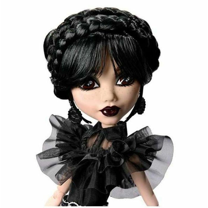 Mattel Muñeca Miércoles Wednesday Monster High Vestido Gótico Negro +6 Años Coleccionable 1 Mattel Muñeca Miércoles Wednesday Monster High Vestido Gótico Negro +6 Años Coleccionable 1